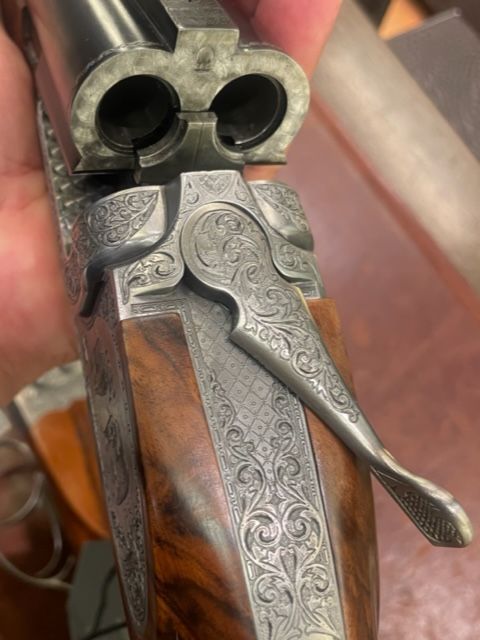 Rifle express grabado del calibre .500 Nitro Express.