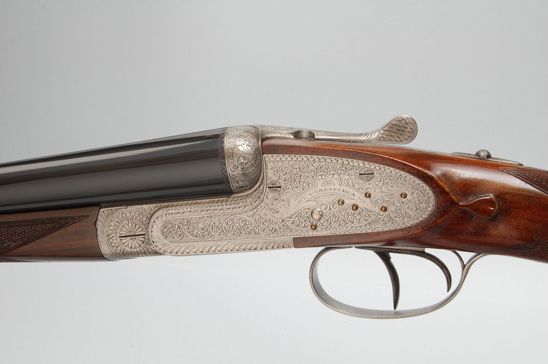 Ugartechea Model 116 sidelock shotgun: detail 4 of 4