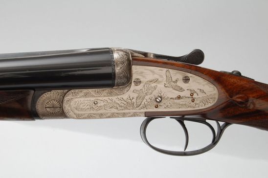 Ugartechea Model 2000 sidelock shotgun: detail 4 of 4
