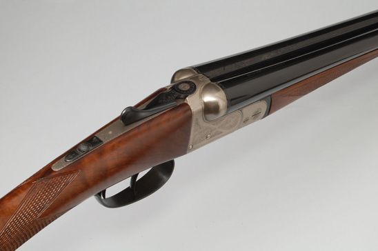 Ugartechea Model 40N boxlock shotgun: detail 1 of 4