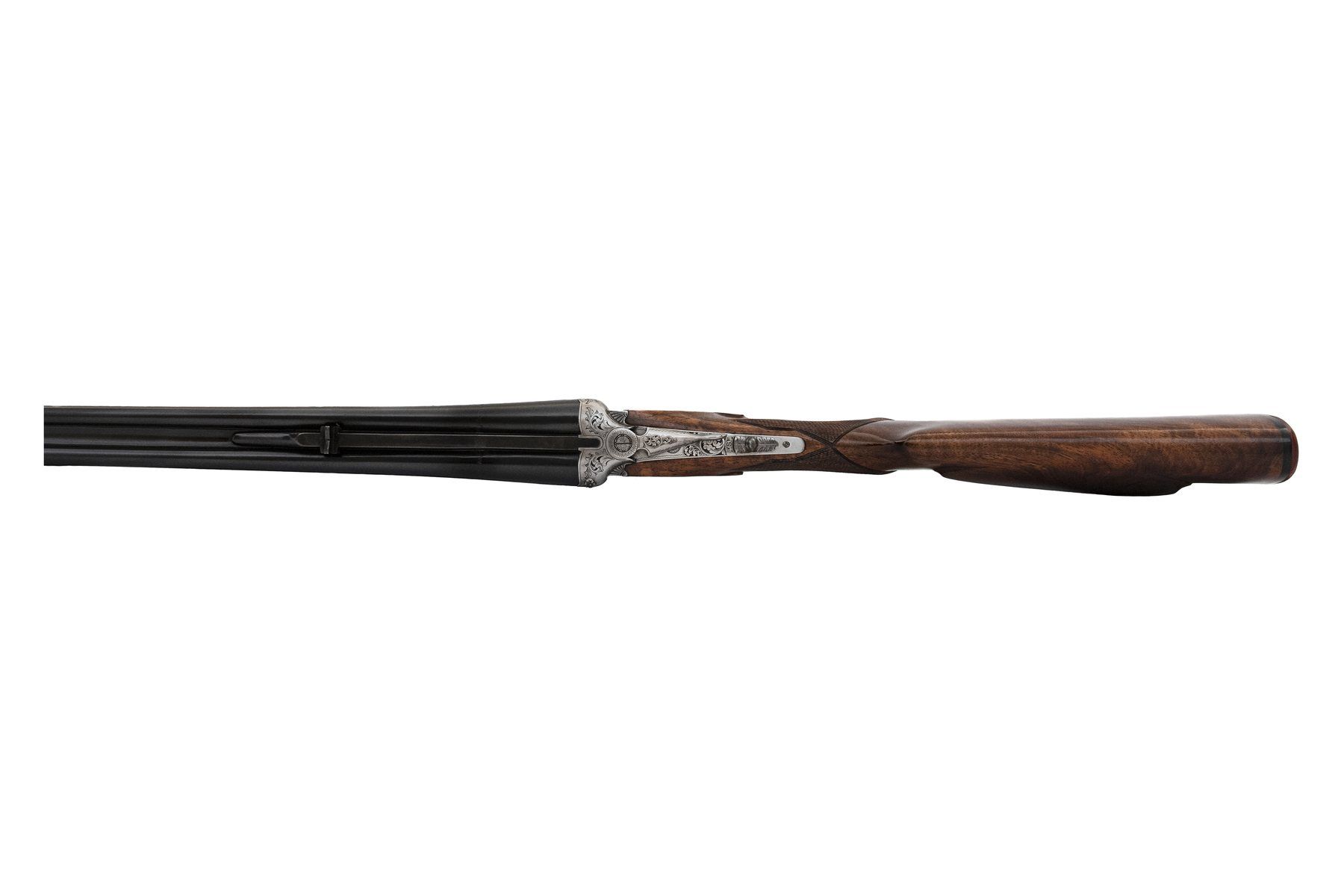 Ugartechea Modelo 3, rifle express doble de báscula: vista superior